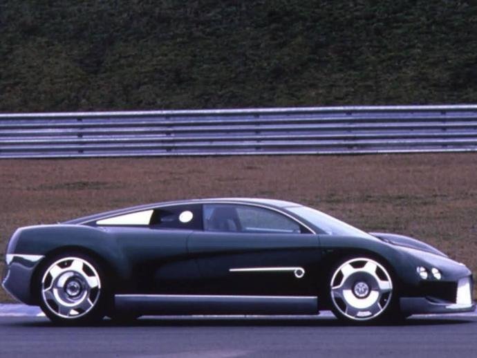 CONCEPT OUBLIÉ - Bentley Hunaudières : hommage au circuit du Mans, prémices de la Bugatti Veyron