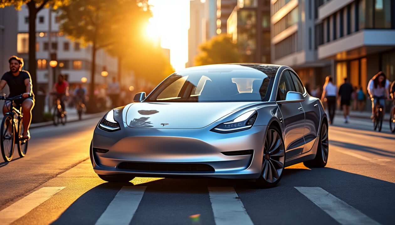 découvrez notre essai complet de la tesla model 3, une berline électrique alliant performance, technologie et confort. plongez dans les caractéristiques innovantes, l'autonomie impressionnante et les sensations de conduite qui font de ce modèle un incontournable sur le marché des véhicules électriques.