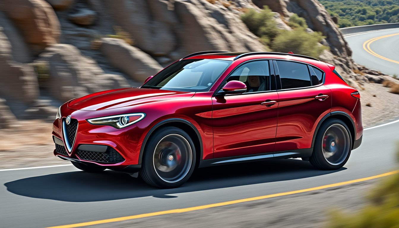 découvrez notre essai complet de l'alfa romeo stelvio, un suv alliant performance, élégance et technologie. plongez dans les détails de son design captivant, de ses motorisations puissantes et de son confort luxueux. idéal pour les amateurs de sensations fortes et de style, l'alfa romeo stelvio redéfinit votre expérience de conduite.