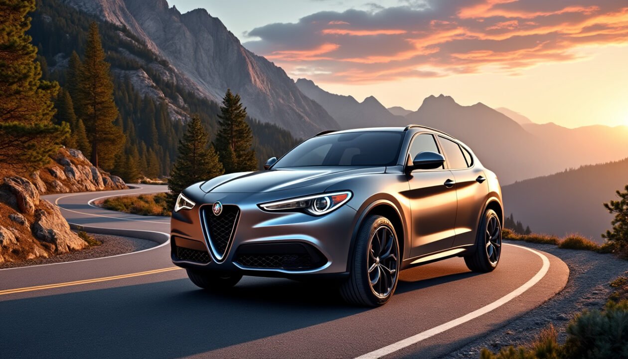 découvrez notre essai complet de l'alfa romeo stelvio, un suv alliant performance et élégance. plongez dans les caractéristiques, le design et les impressions de conduite de ce véhicule emblématique.