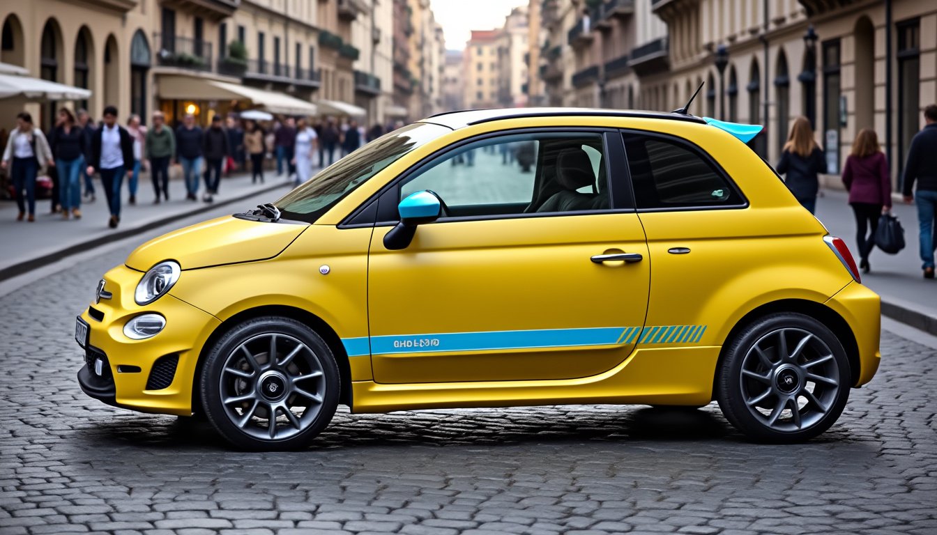 découvrez notre essai complet de la fiat 500 electric, la citadine emblématique réinventée en version 100% électrique. analysez ses performances, son design moderne et ses fonctionnalités innovantes qui font de cette voiture un choix idéal pour une conduite urbaine et écologique.