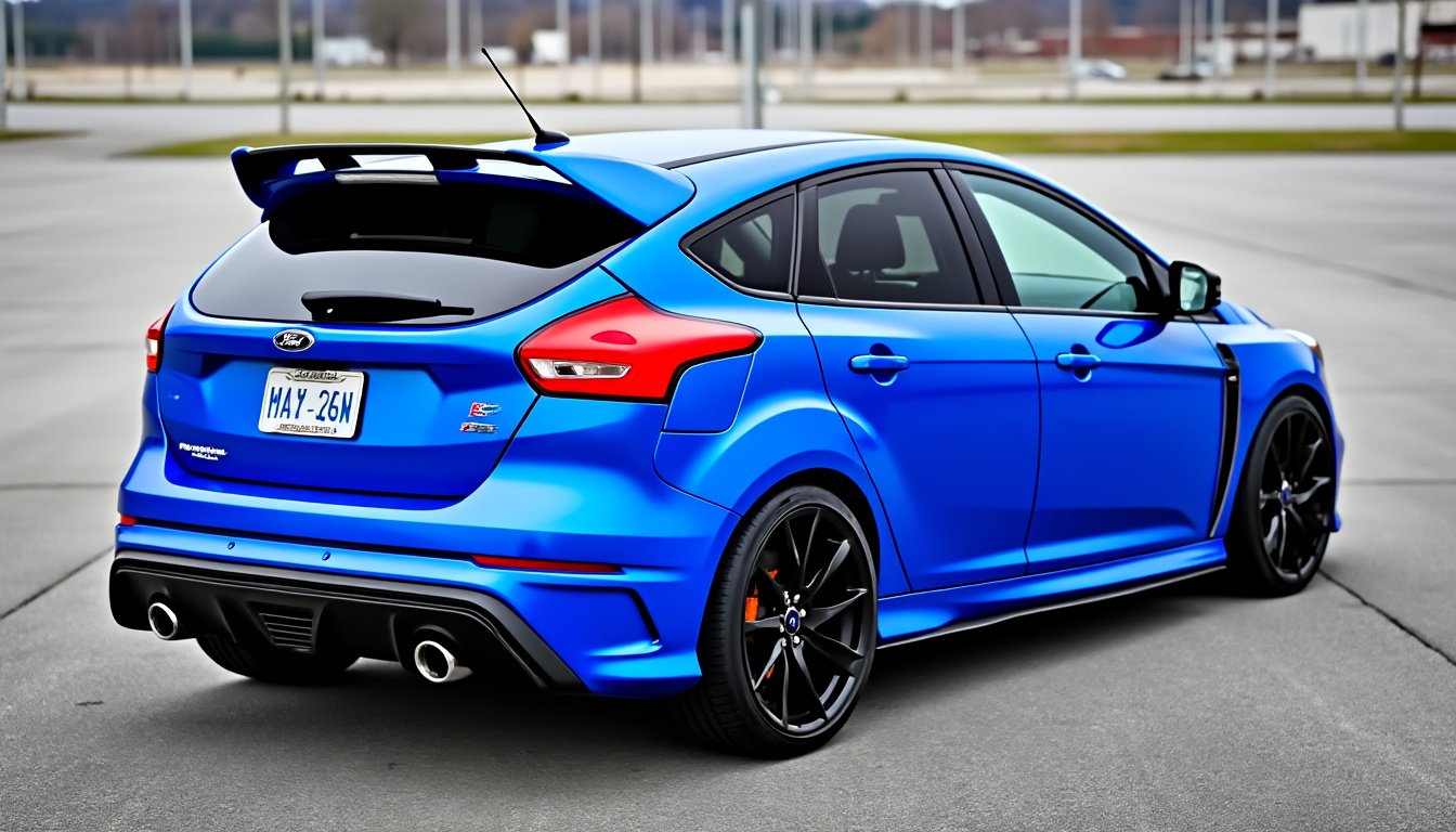 découvrez notre essai complet de la ford focus rs, une compacte sportive alliant performances époustouflantes et technologies avancées. plongez dans les caractéristiques, le comportement sur route et les sensations de conduite de ce modèle emblématique.