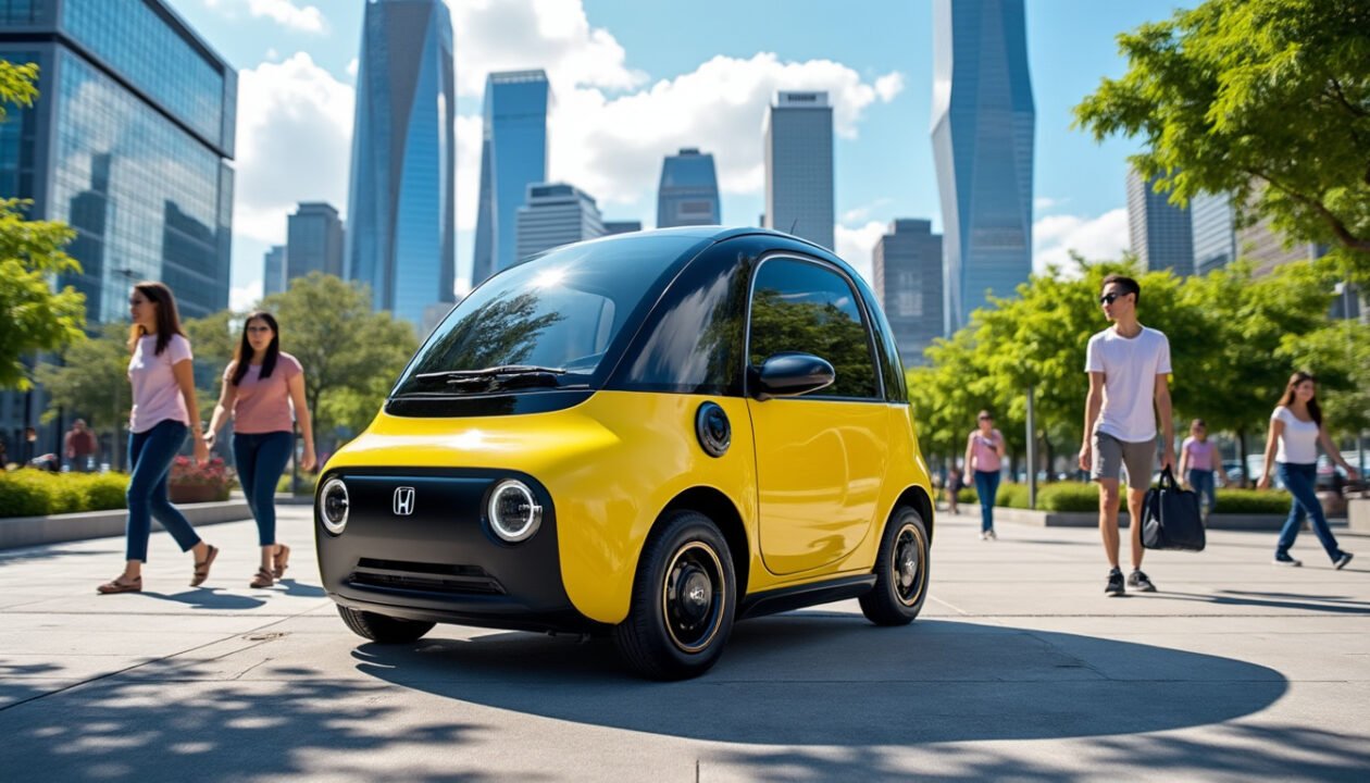 découvrez notre essai complet de la honda e, une petite citadine électrique alliant design rétro et technologies modernes. explorez ses caractéristiques, performances et son confort de conduite dans cet article détaillé.