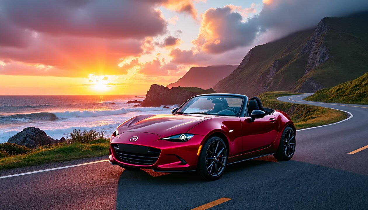 découvrez notre essai complet de la mazda mx-5, la sportive emblématique qui combine puissance et agilité. plongez dans les performances dynamiques, le design élégant et les innovations technologiques de ce roadster incontournable. que vous soyez un passionné de conduite ou à la recherche de sensations fortes, notre analyse détaillée vous guidera à travers toutes les facettes de la mx-5.