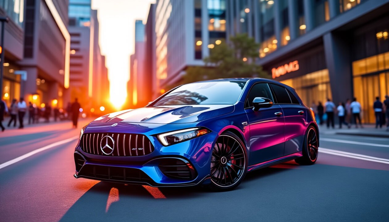 découvrez notre essai de la mercedes-amg a45, une sportive compacte alliant puissance, luxe et technologie. plongez dans l'univers de cette voiture haute performance, ses caractéristiques techniques, son design audacieux et son expérience de conduite inégalée.