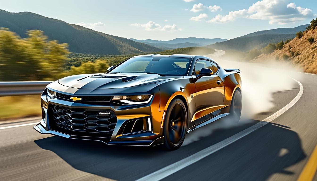 découvrez notre essai complet de la chevrolet camaro, une icône de performance et de style. plongez dans les caractéristiques techniques, le design audacieux, et les sensations de conduite inégalées qui font de cette voiture sportive un choix incontournable pour les passionnés d'automobile.