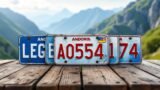 Tout savoir sur les plaques d&rsquo;immatriculation en Andorre